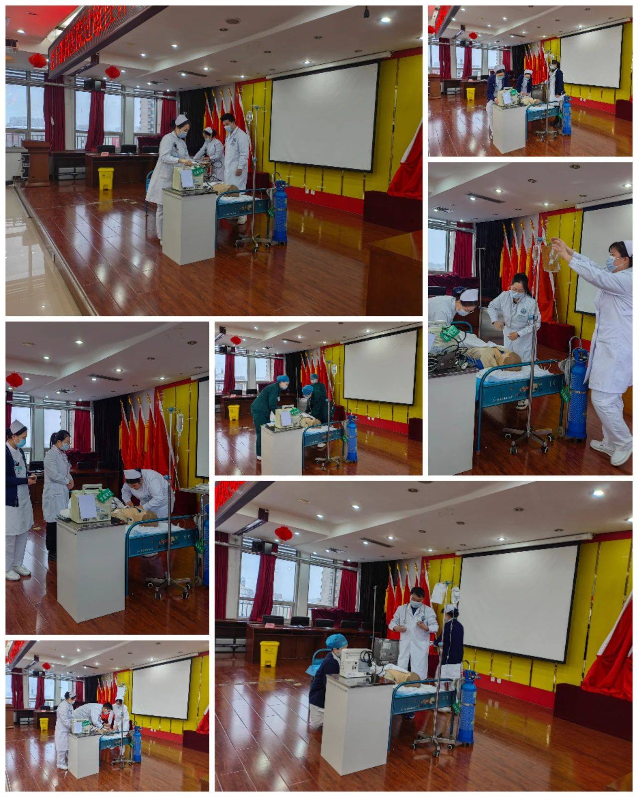 【时讯动态】 练在平时 防患未然---我院开展过敏性休克应急演练